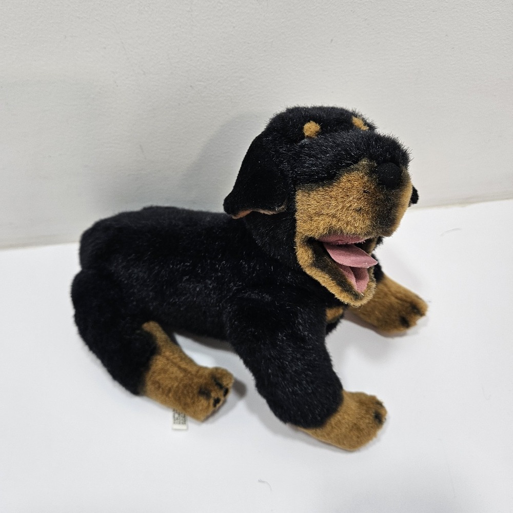 The Katy Company US Dogs Rudy The Rottweiler Stuffed Plush 8"